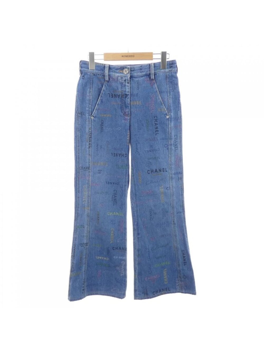 Chanel Jeans Blue